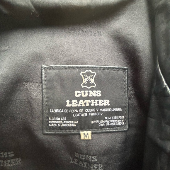Vintage Real Leather (made in Argentina) - Picture 5 of 6